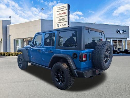 Hydro Blue Pearlcoat 2026 Jeep Wrangler Willys