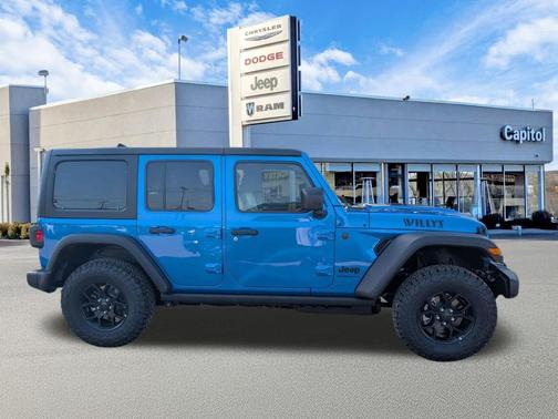 Hydro Blue Pearlcoat 2026 Jeep Wrangler Willys