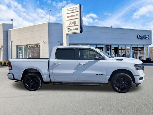 Bright White Clearcoat 2021 RAM 1500 Big Horn/Lone Star