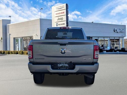 Billet Silver Metallic Clearcoat 2024 RAM 2500 Big Horn Crew Cab 4x4 6'4' Box