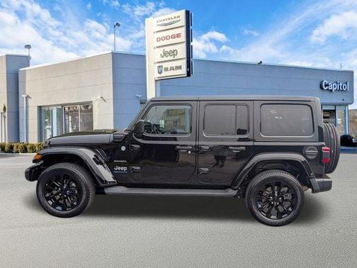 Black Clearcoat 2023 Jeep Wrangler 4xe Sahara