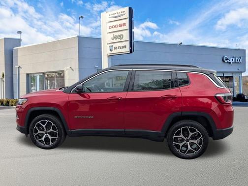 Red Hot Pearlcoat 2026 Jeep Compass Limited