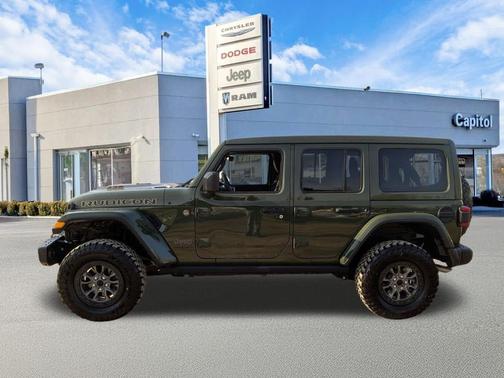 Sarge Green Clearcoat 2023 Jeep Wrangler Rubicon 392