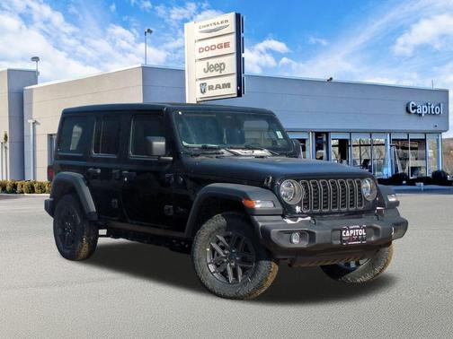 Black Clearcoat 2026 Jeep Wrangler Sport S