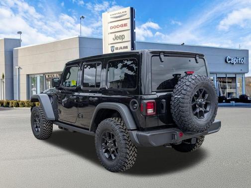 Black Clearcoat 2026 Jeep Wrangler Willys
