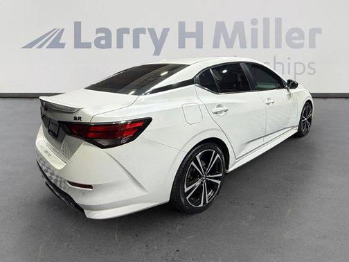 Aspen White 2021 Nissan Sentra SR