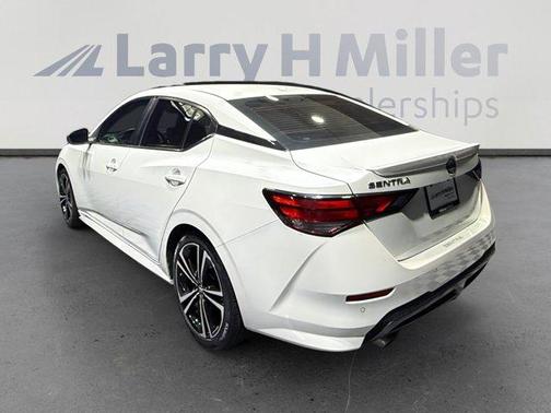 Aspen White 2021 Nissan Sentra SR