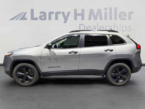 Billet Silver Metallic Clearcoat 2017 Jeep Cherokee Altitude