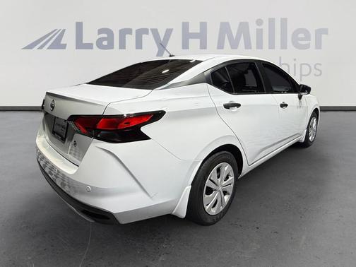 Cloud White 2025 Nissan Versa S