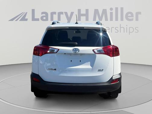 Super White 2015 Toyota RAV4 XLE