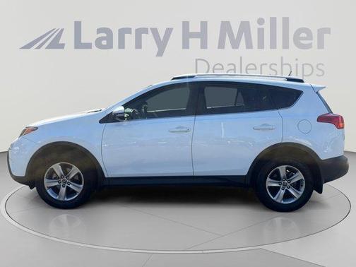 Super White 2015 Toyota RAV4 XLE