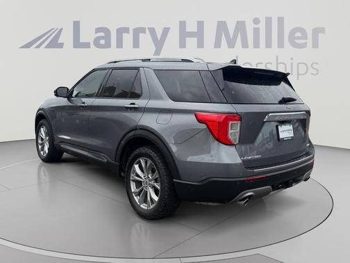 Gray Metallic 2021 Ford Explorer Limited