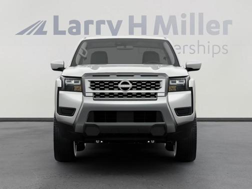 Glacier White 2026 Nissan Frontier SV