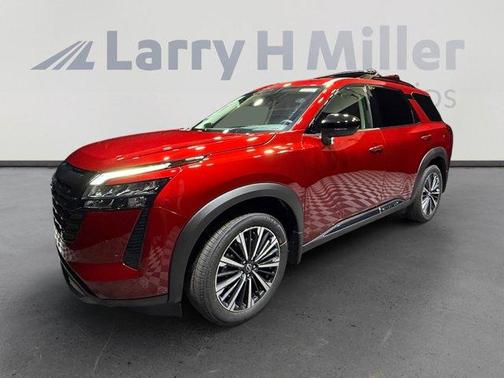 Scarlet Ember 2026 Nissan Pathfinder Platinum