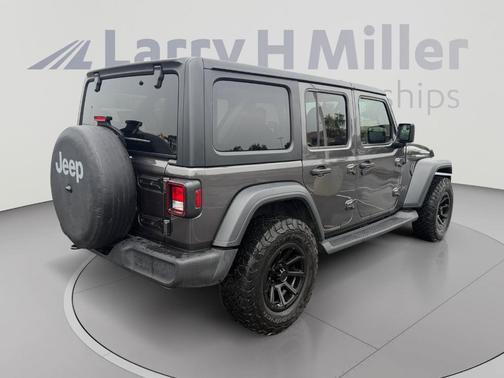 Granite Crystal Clearcoat Metallic 2019 Jeep Wrangler Unlimited Sport
