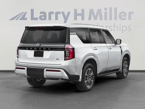 Aspen White Tricoat 2026 Nissan Armada SL