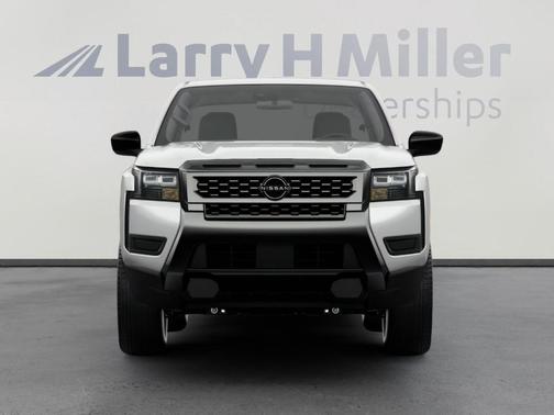 Glacier White 2026 Nissan Frontier SV