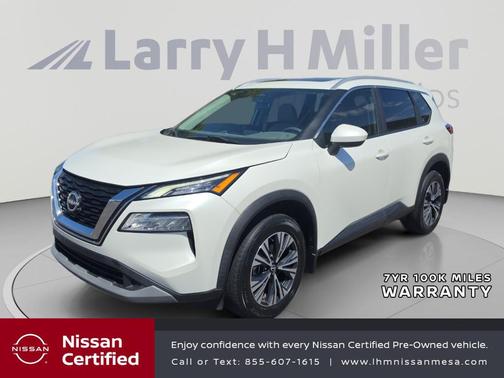 White 2023 Nissan Rogue SV
