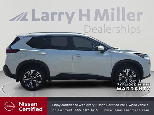 White 2023 Nissan Rogue SV