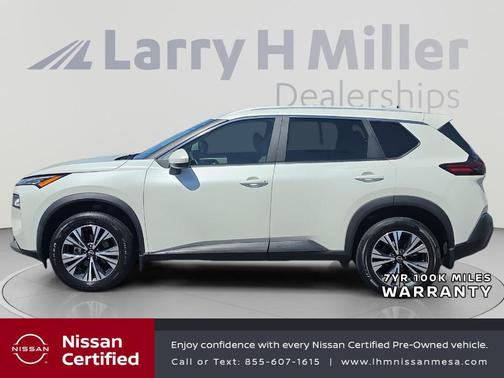 White 2023 Nissan Rogue SV