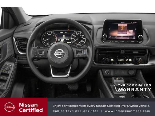 White 2023 Nissan Rogue SV