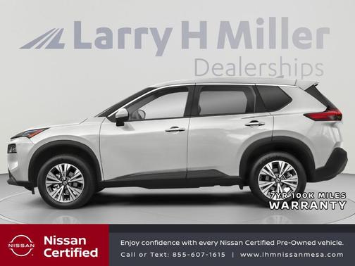 White 2023 Nissan Rogue SV