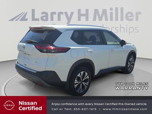 White 2023 Nissan Rogue SV