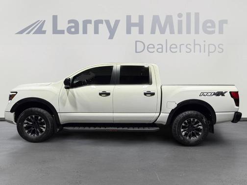 Glacier White 2024 Nissan Titan PRO-4X