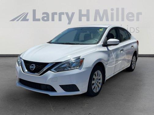 Cloud White 2019 Nissan Sentra S