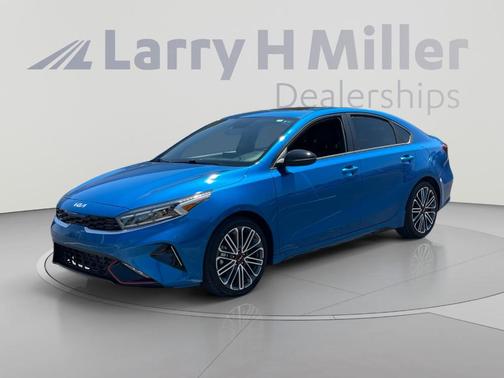 Blue 2024 Kia Forte GT