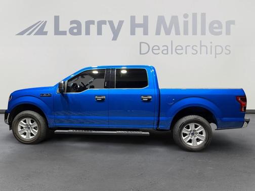 Blue Metallic 2020 Ford F-150 XLT