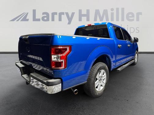 Blue Metallic 2020 Ford F-150 XLT
