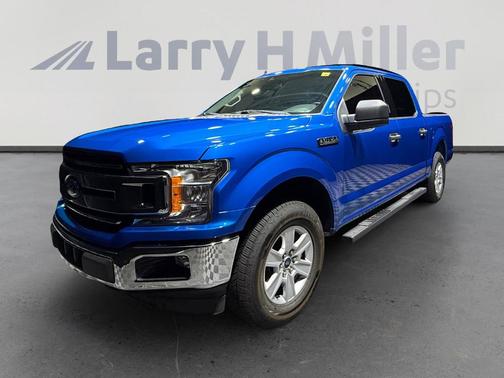 Blue Metallic 2020 Ford F-150 XLT