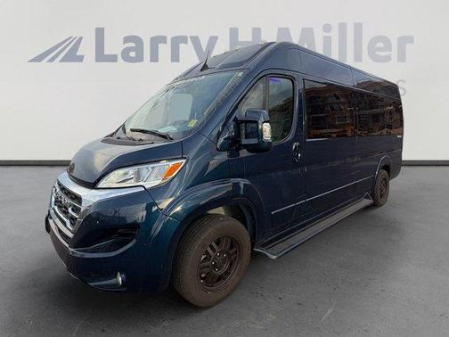Patriot Blue Pearlcoat 2023 RAM ProMaster 3500 Window Van High Roof