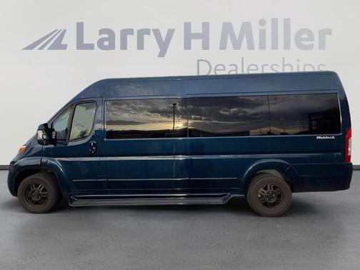 Patriot Blue Pearlcoat 2023 RAM ProMaster 3500 Window Van High Roof