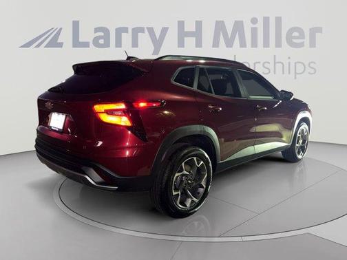 Crimson Metallic 2025 Chevrolet Trax LT