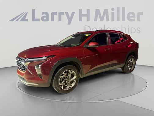 Crimson Metallic 2025 Chevrolet Trax LT