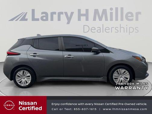 Gun Metallic 2023 Nissan Leaf S