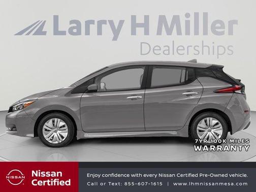 Gun Metallic 2023 Nissan Leaf S