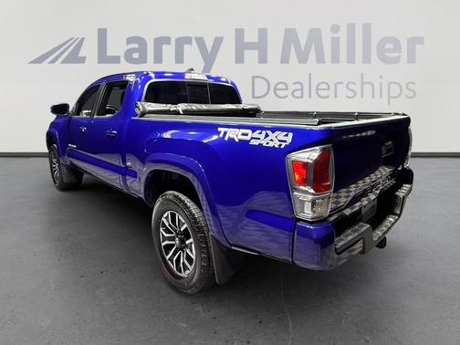 Blue 2023 Toyota Tacoma TRD Sport