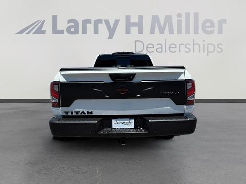 Glacier White 2024 Nissan Titan PRO-4X