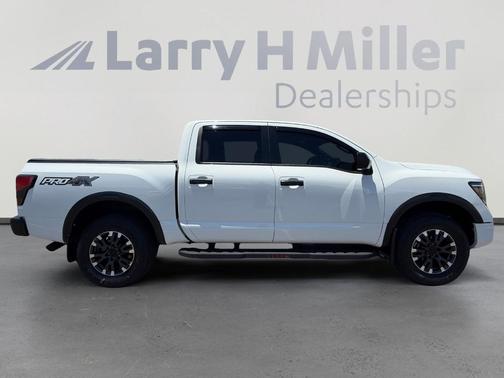 Glacier White 2024 Nissan Titan PRO-4X