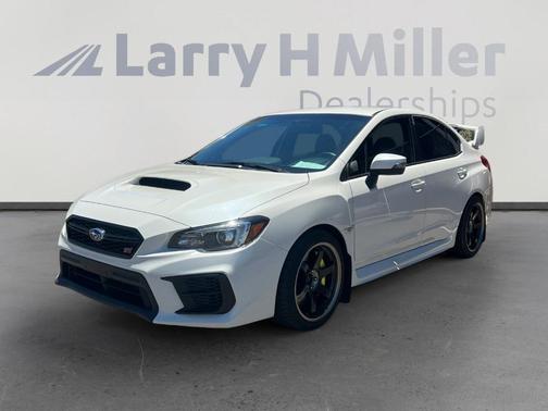 Crystal White Pearl 2020 Subaru WRX STI Base