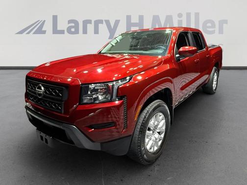 Cardinal Red Metallic 2023 Nissan Frontier SV