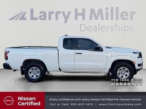 Glacier White 2025 Nissan Frontier S