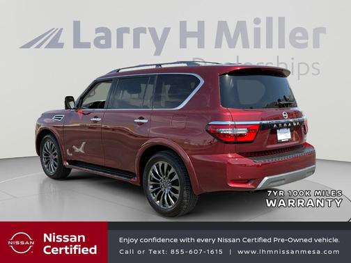 Coulis Red Pear 2024 Nissan Armada Platinum