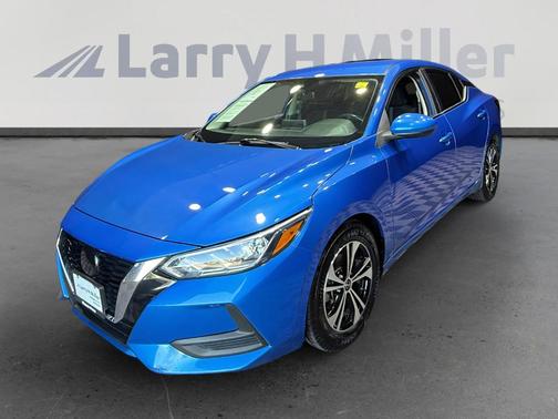 Electric Blue Metallic 2023 Nissan Sentra SV