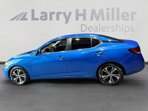 Electric Blue Metallic 2023 Nissan Sentra SV