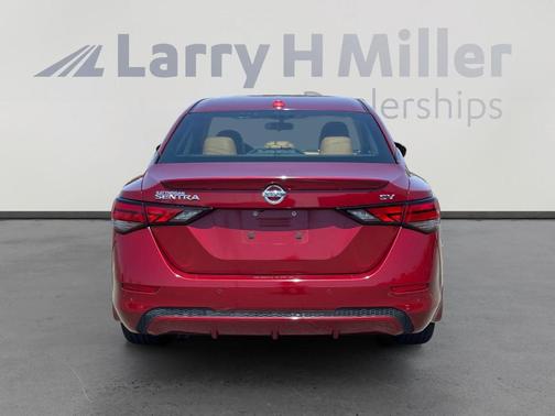 Scarlet Ember 2020 Nissan Sentra SV
