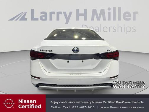 Aspen White 2022 Nissan Sentra SV